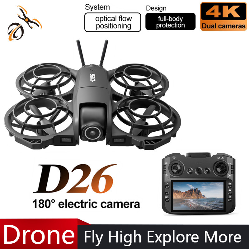 Drone Gimbal - D26 ドローン 4K 空撮HD 180 °