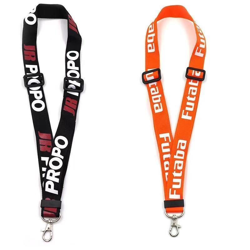 Drone Battery Strap - 模型飛行機リモコンランヤード フタダランヤード ドローン送信機 オレンジ ブラック ユニバーサルスリングストラップ