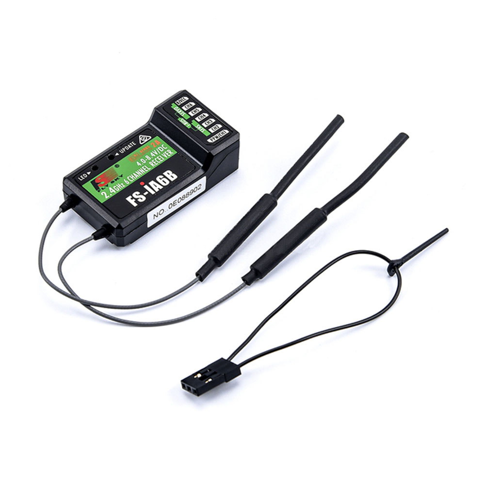 Flysky RC レシーバー FS-IA6 IA6B IA - Drone Receiver のレビューと価格