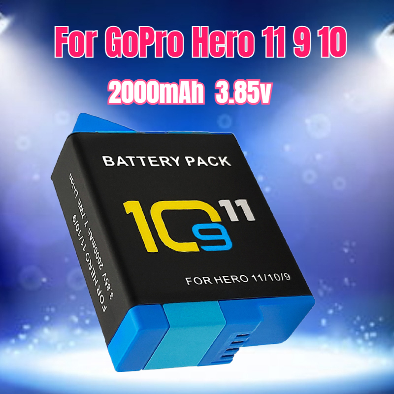 3.85V 2000mAh バッテリー GoPro Hero - Drone Battery のレビューと価格