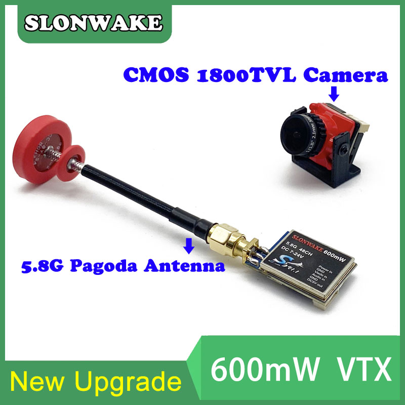 すぐに使える5.8G 48CH 600mWビデオ送信機とCm - Drone Receiver のレビューと価格