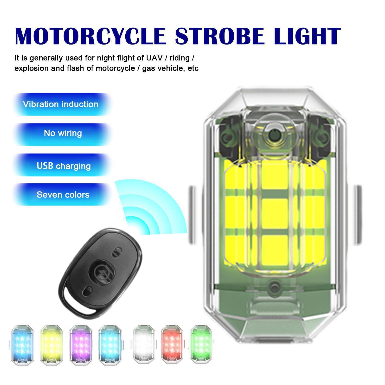 1/2/4個入り リモートオートバイライト RCドローン L - Drone Led Light のレビューと価格