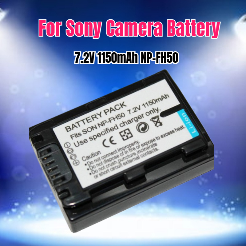 7.2V 1150mAh NP-FH50 カメラバッテリー  - Drone Battery のレビューと価格