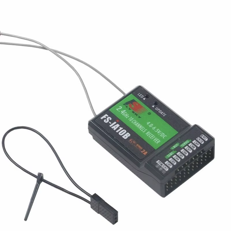Flysky FS-iA10B 2.4G 10チャンネル受信 - Drone Battery のレビューと価格